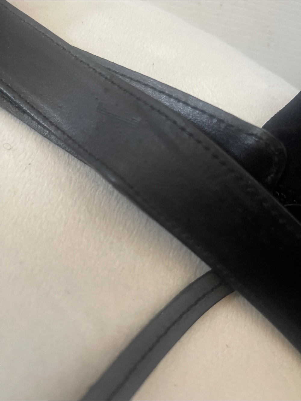 Furla Rare Black mini Suede Shoulder Bag with Brass Studs - Picture 16 of 16